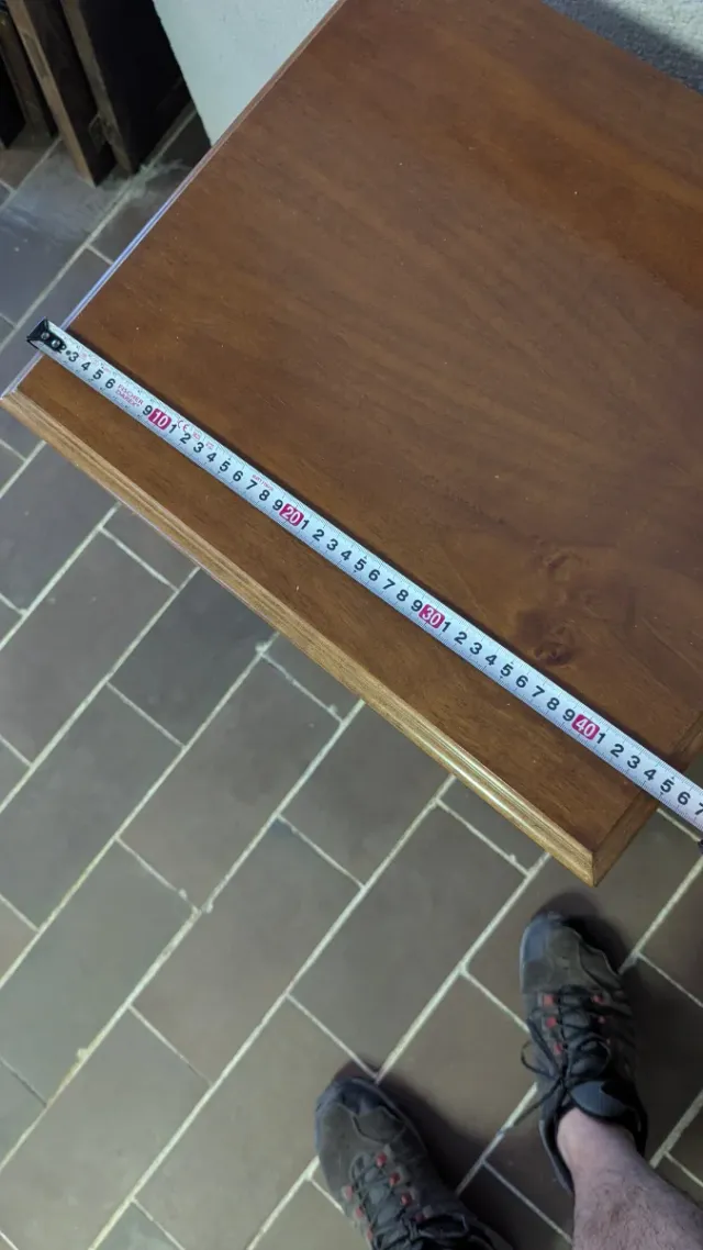 Pareja Mesitas Noche Vintage Madera