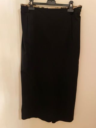 Gonna maxi K per KOAN con bordo maculato