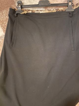 Gonna maxi K per KOAN con bordo maculato