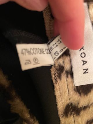 Gonna maxi K per KOAN con bordo maculato