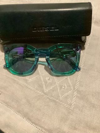 Occhiali da sole Diesel  verdi grigi