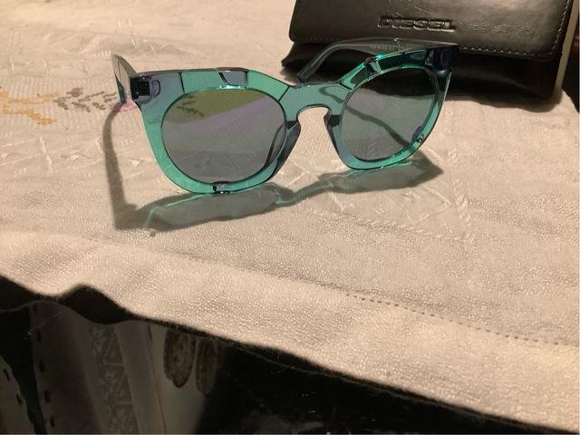 Occhiali da sole Diesel  verdi grigi