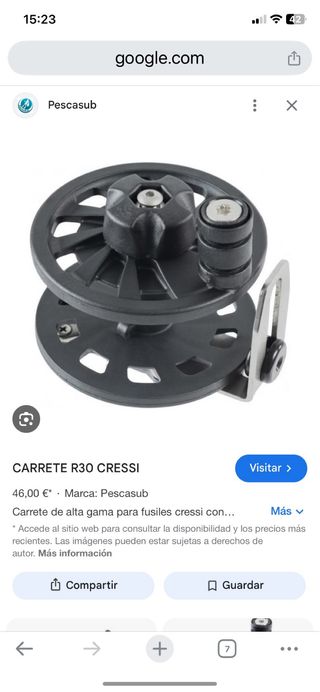 Carrete Cressi R30