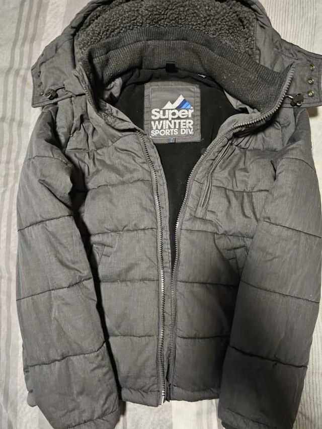 Chaqueta Superdry Hombre Gris