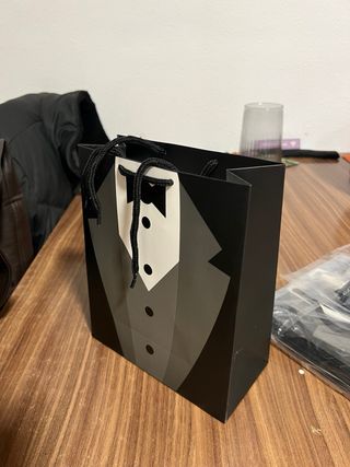 Bolsas de regalo para bodas (traje)