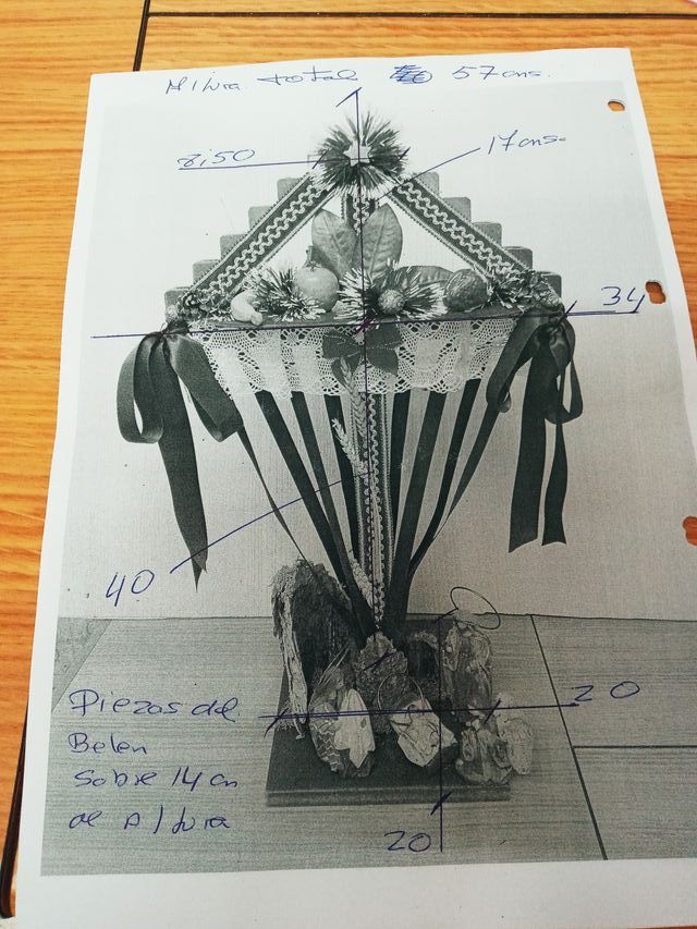 Adorno Navideño ramo leones