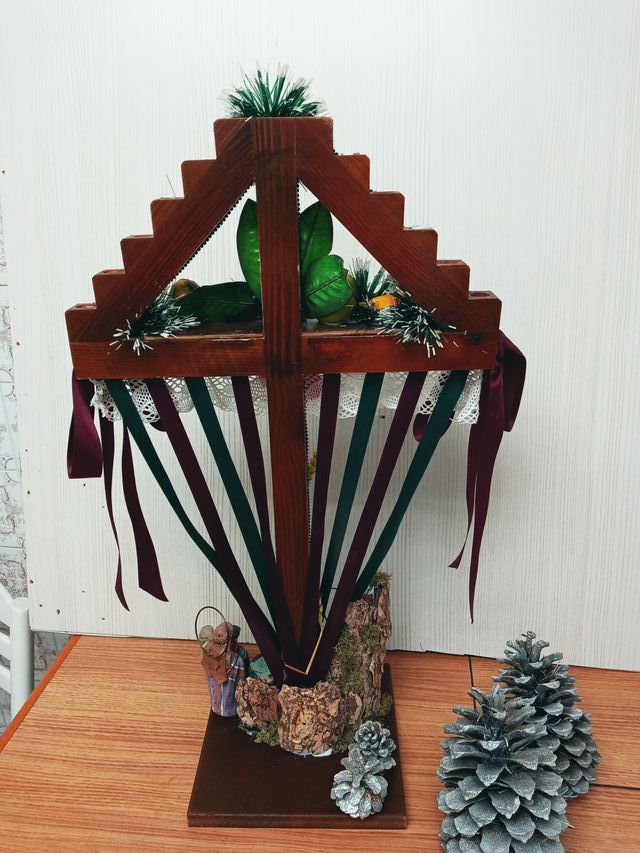 Adorno Navideño ramo leones