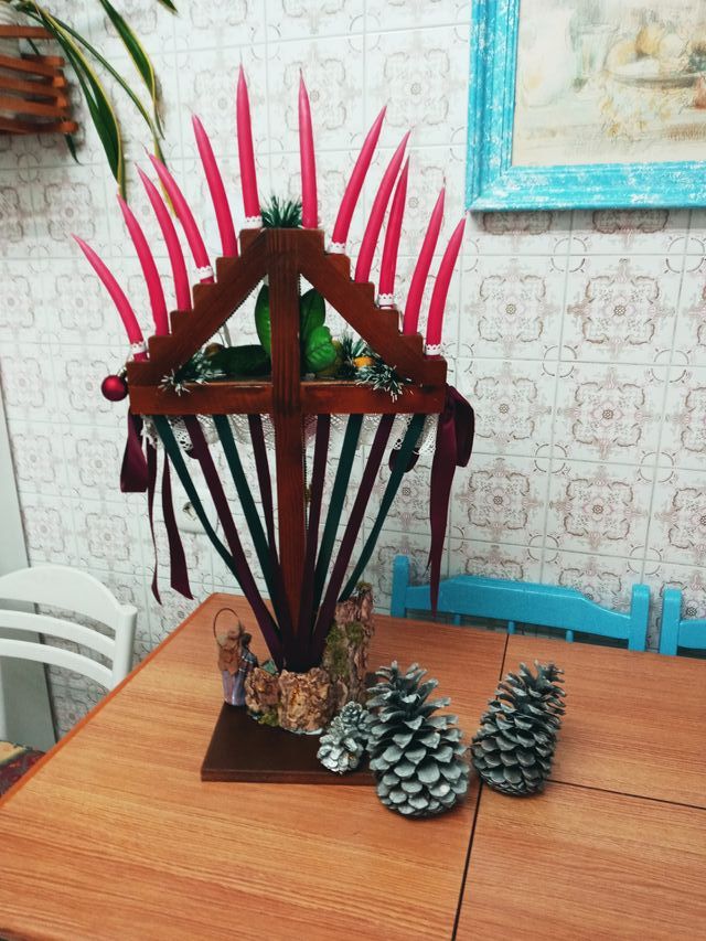 Adorno Navideño ramo leones