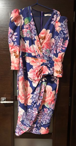 Vestido fiesta floral Marta en Brasil T.50