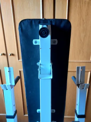 Banco Gimnasio Pesas Ise Blanco