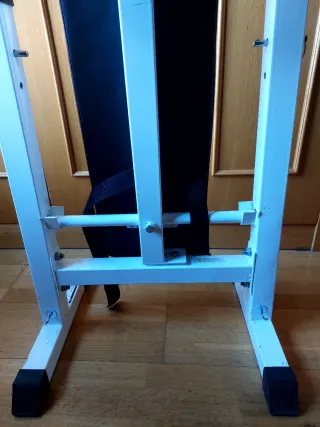 Banco Gimnasio Pesas Ise Blanco