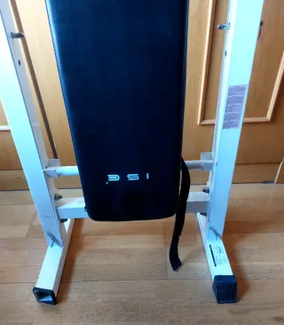 Banco Gimnasio Pesas Ise Blanco