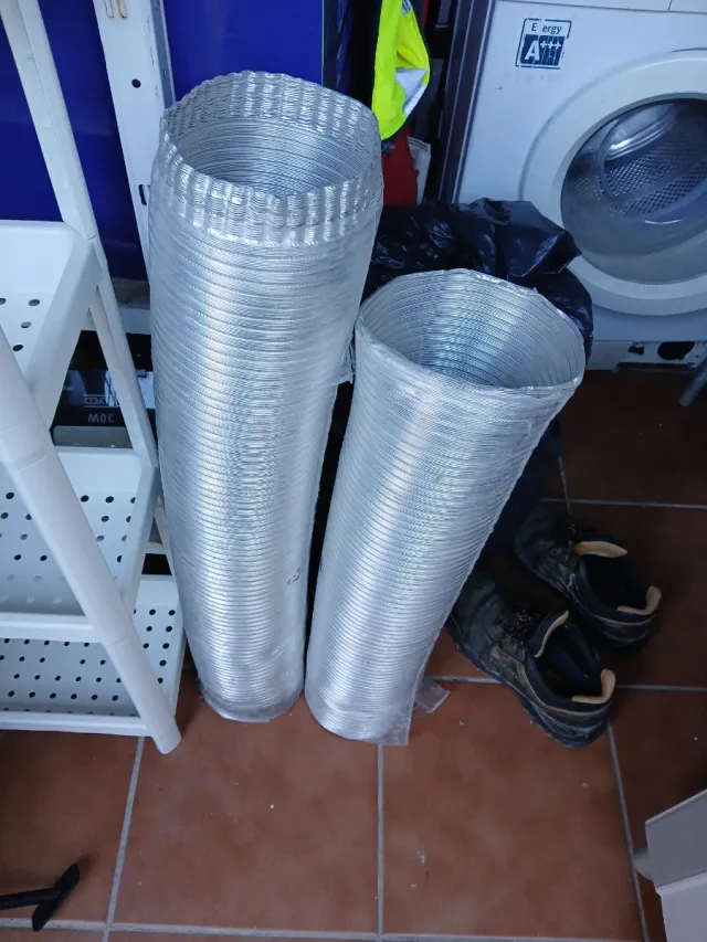 Tubo corrugado flexible aluminio