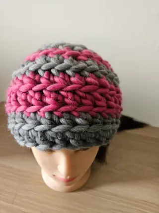 Tapa di lana merino chunky