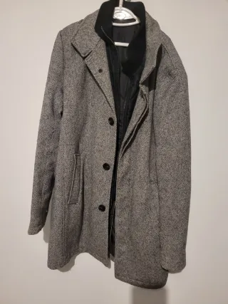 Cappotto grigio invernale taglia M