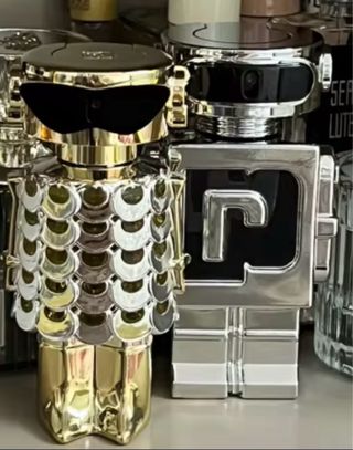 Perfumes de hombre y mujer edición Robots .