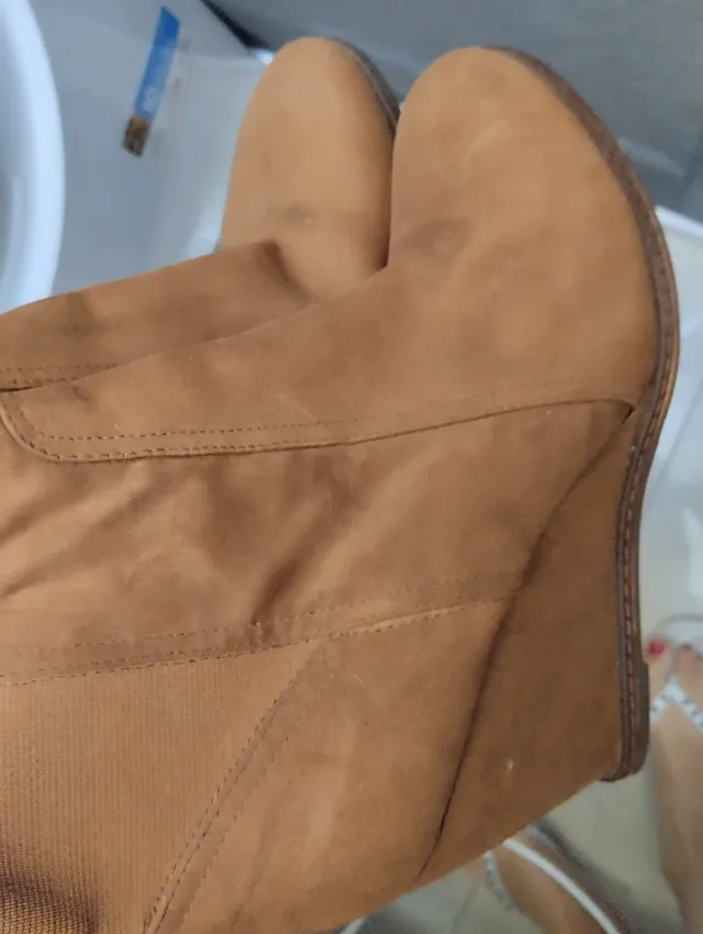 Botas de mujer beige/marrón