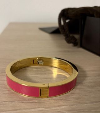 Pulsera Michael Kors Dorada y Rosa