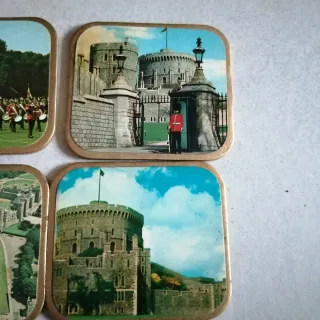 Set 6 Sottobicchieri Vintage Sughero