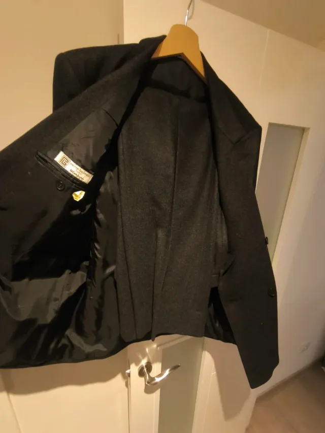 Traje de lana negro El Corte Inglés