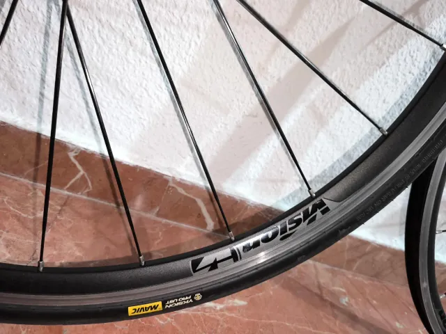 Ruedas Carretera Vision Team 24 Aluminio