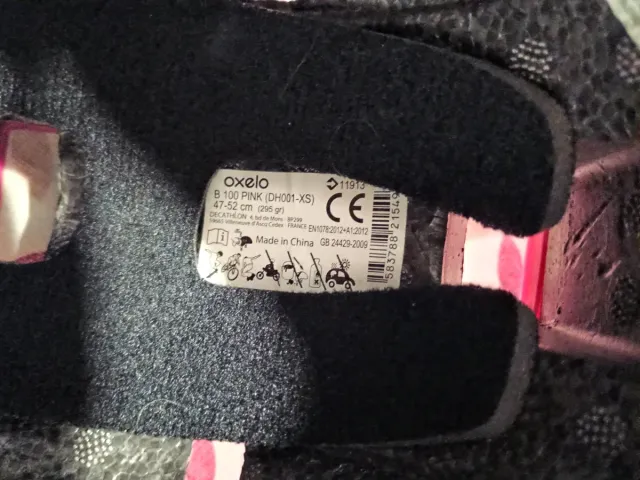 Patins infantis Oxelo rosa e roxo