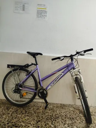 Bicicleta Orbea Aluminio 26"suspensión delantera,