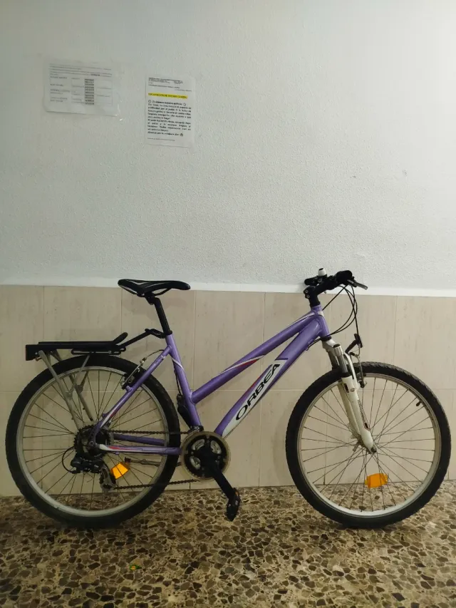 Bicicleta Orbea Aluminio 26"suspensión delantera,