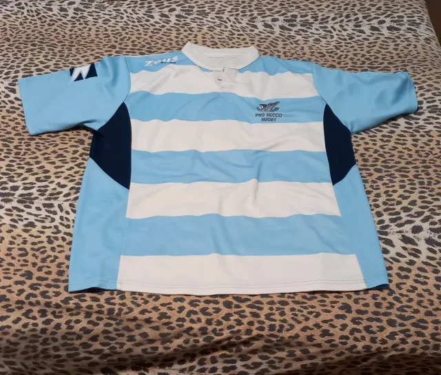 Maglietta Rugby Pro Recco Zeus Azzurra XL