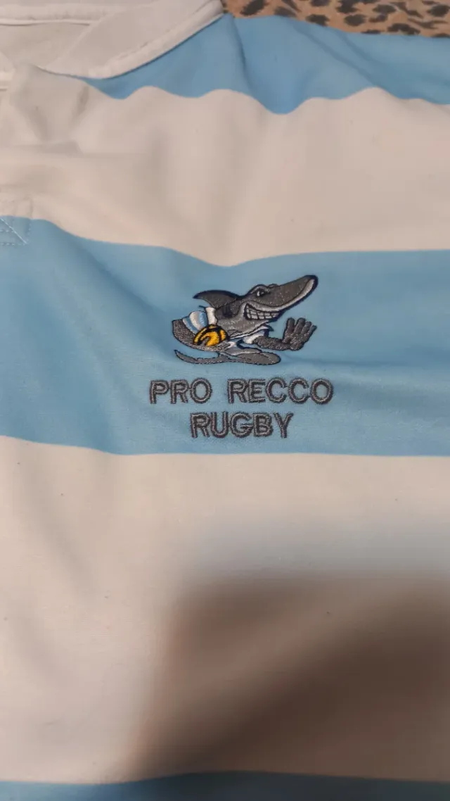 Maglietta Rugby Pro Recco Zeus Azzurra XL