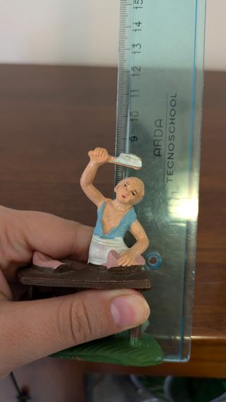 Statuina presepe: il macellaio italy