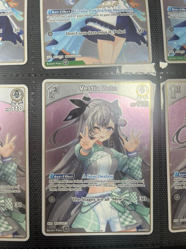 Carta Hololive Vestia Zeta 1st Gen 3