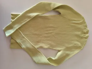 Camiseta Mango verde lima talla XS