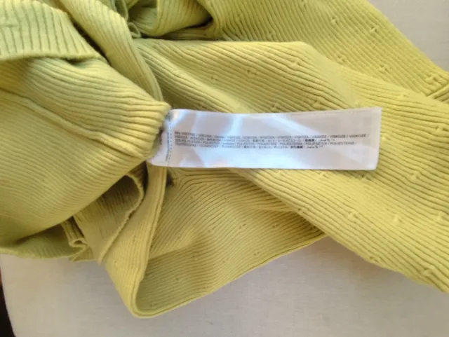 Camiseta Mango verde lima talla XS