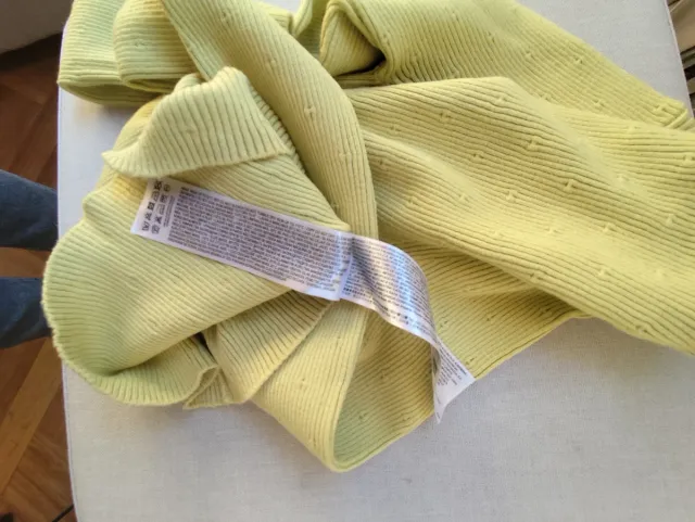 Camiseta Mango verde lima talla XS