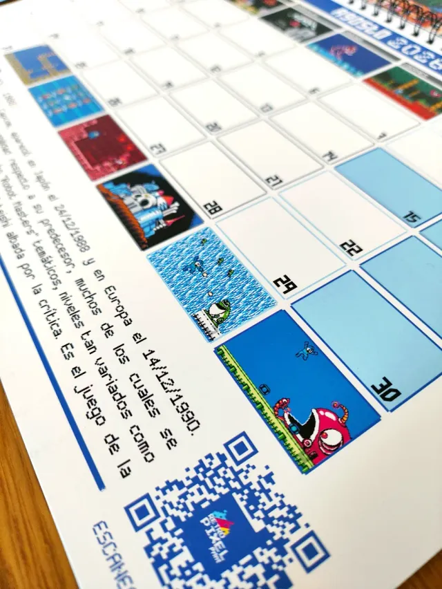 Calendário PIXELS4 2026