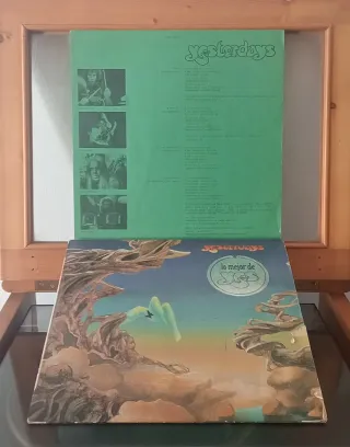 Disco de vinilo del grupo YES