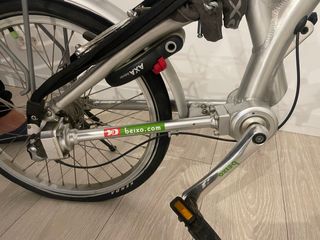 Bicicleta plegable aluminio Beixo