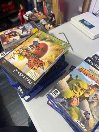 2 Mandos PS4 para piezas o reparar 15 juegos