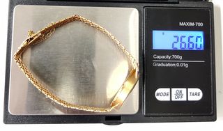 Reloj CYMA Dama de oro de 18k de Pila, 26.6 g.