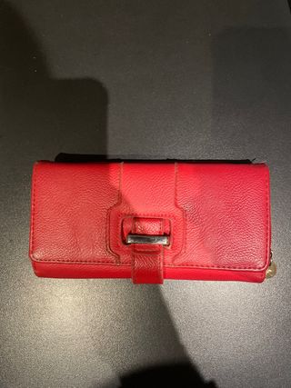 Cartera de mujer roja