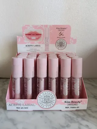 Aceite Labial Kiss Beauty Rosa 5ml