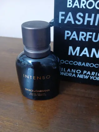 Bottigliette vuote profumi Gucci, D&G, Rocco Baroc