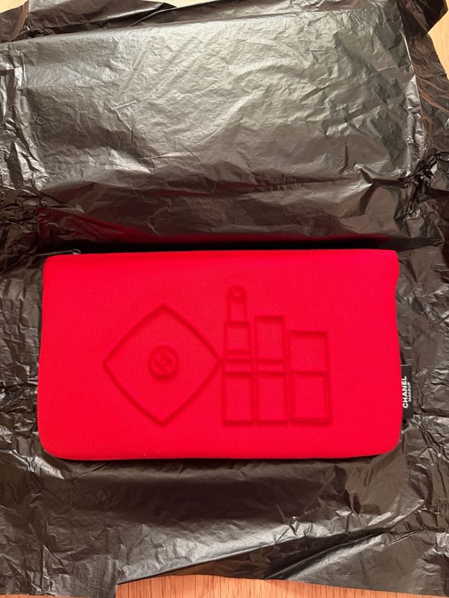 Neceser Chanel Makeup Rojo