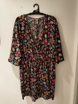Stradivarius nuevo vestido mono estampado floral