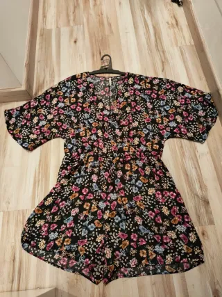 Stradivarius nuevo vestido mono estampado floral