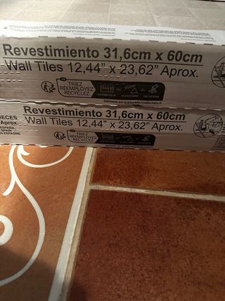 Revestimiento cerámico mosaico beige