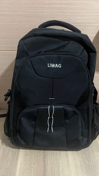 Mochila LIWAG 55L Negra Antirrobo Ordenador