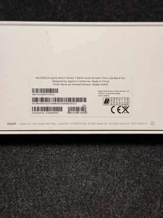 Apple Watch Series 7 45mm Acero Inoxidable LTE