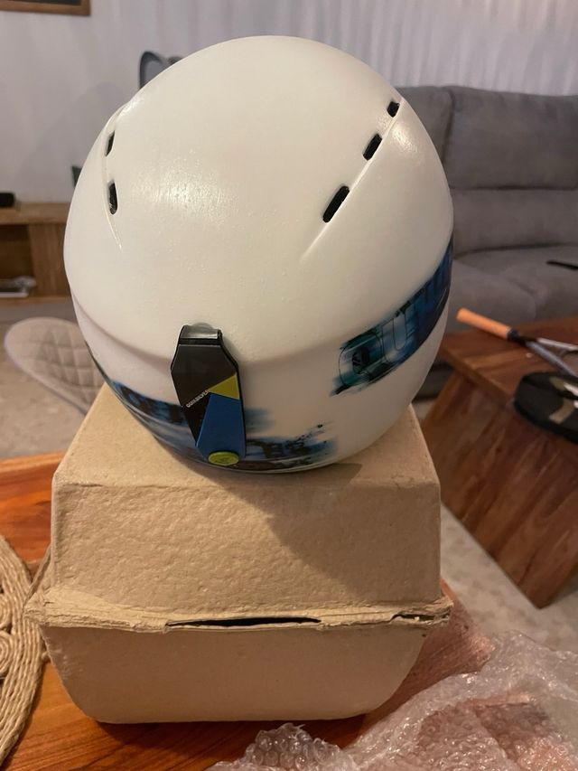 Casco Snowboard Quiksilver Blanco